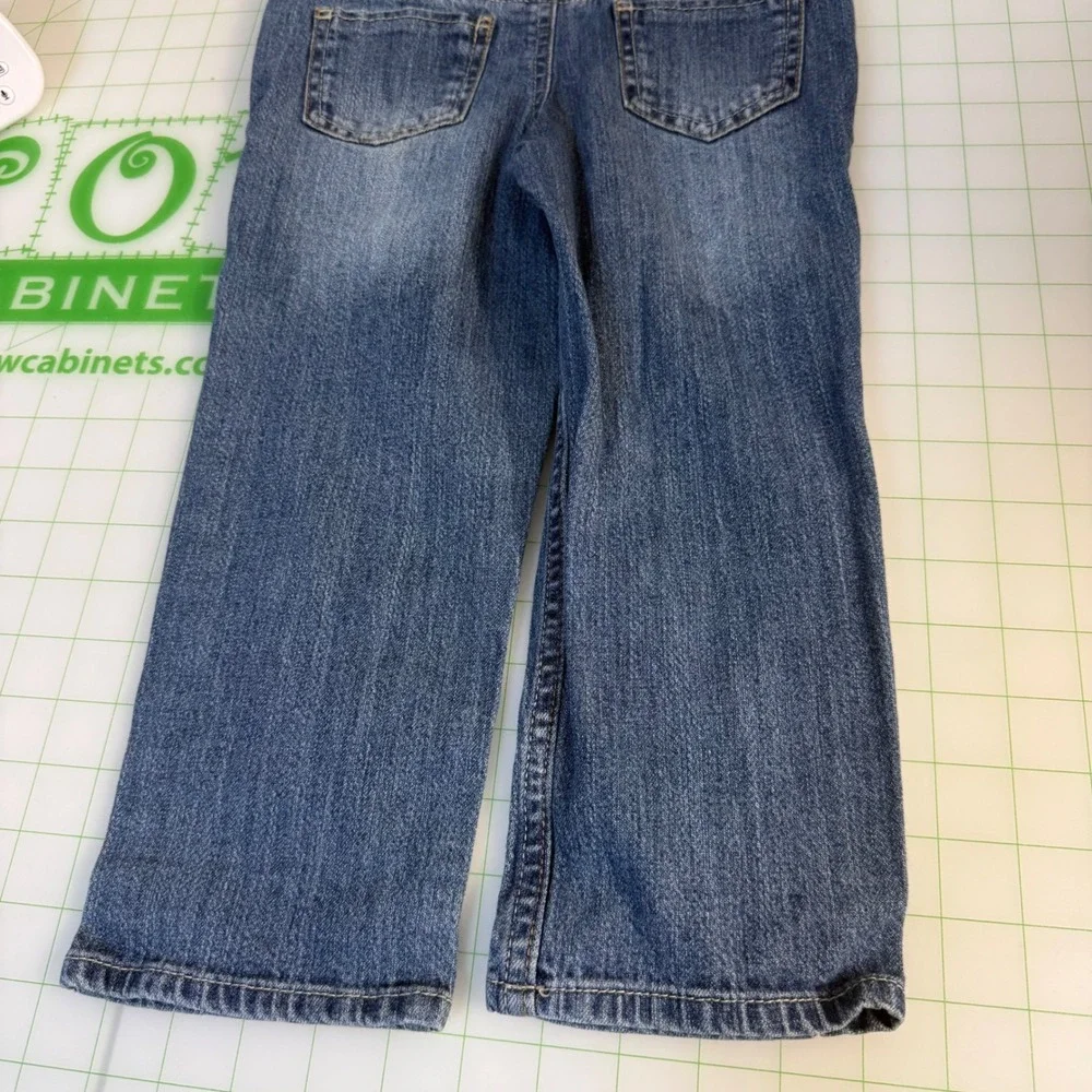 Y2K Denim Light Wash Girls 3T Overalls Genuine Kids Oshkosh cotton outdoor